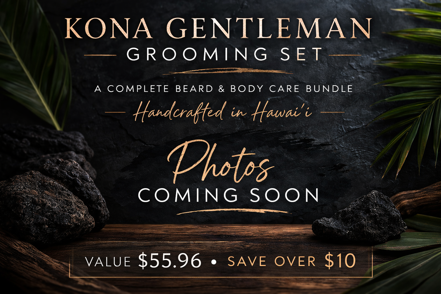 Kona Gentleman Grooming Set – Men’s Beard & Body Care Bundle