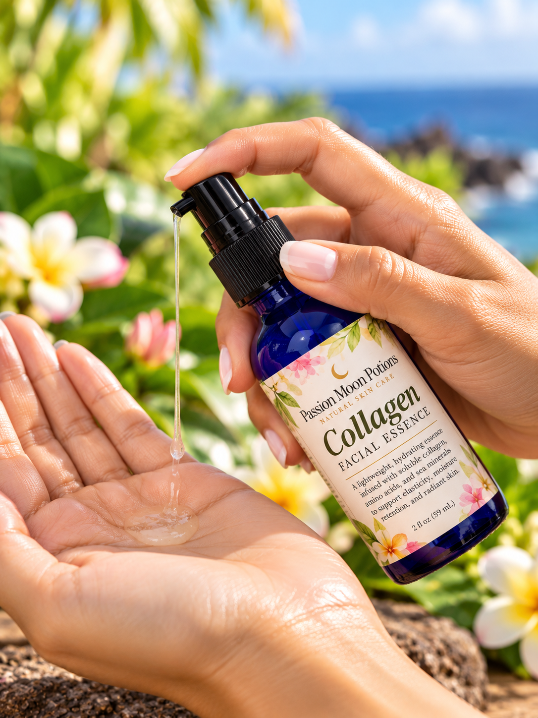 Collagen Facial Essence | Hydrating Facial Essence & Toner for Dry, Mature Skin