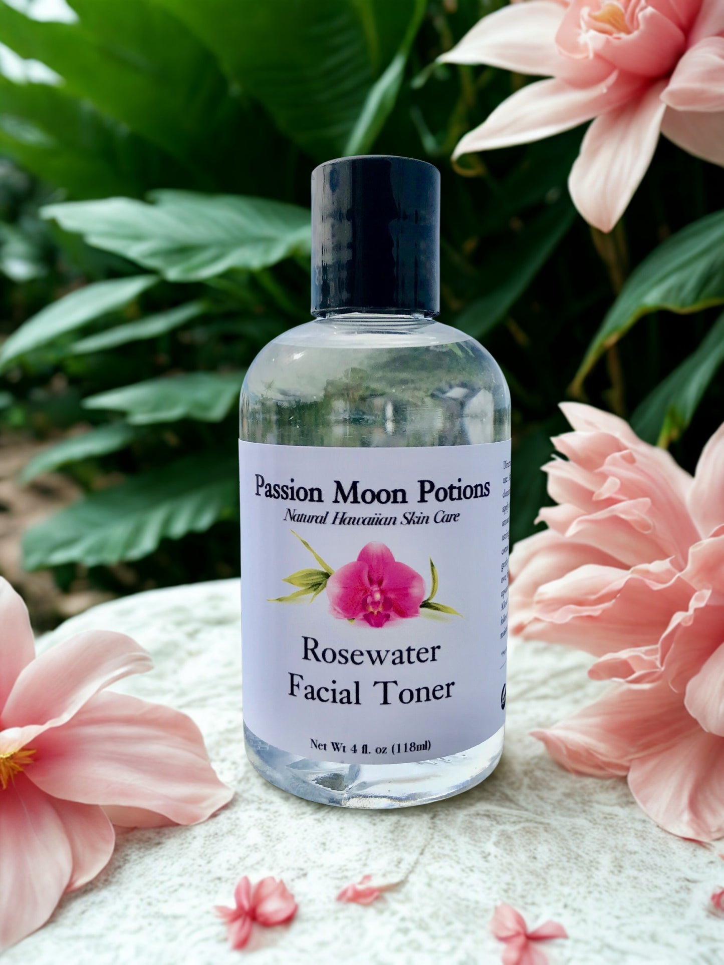 Rosewater Facial Toner Refresh. Soothe. Glow—with a Mist of Aloha