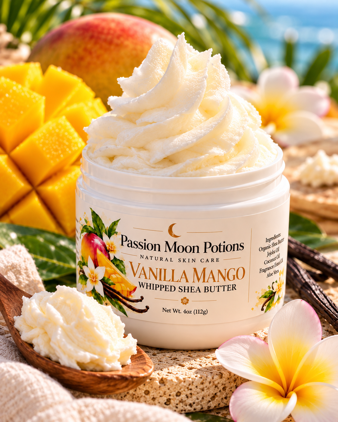 Whipped Shea Butter – Deep Hydration Moisturizer for Dry Skin | Natural Body Butter Made in Hawai‘i