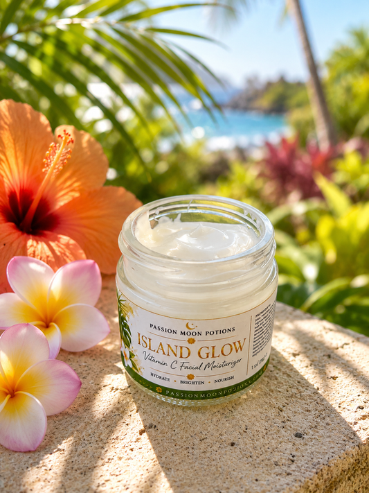 Island Glow Vitamin C Facial Moisturizer – Hydrating & Brightening Face Cream