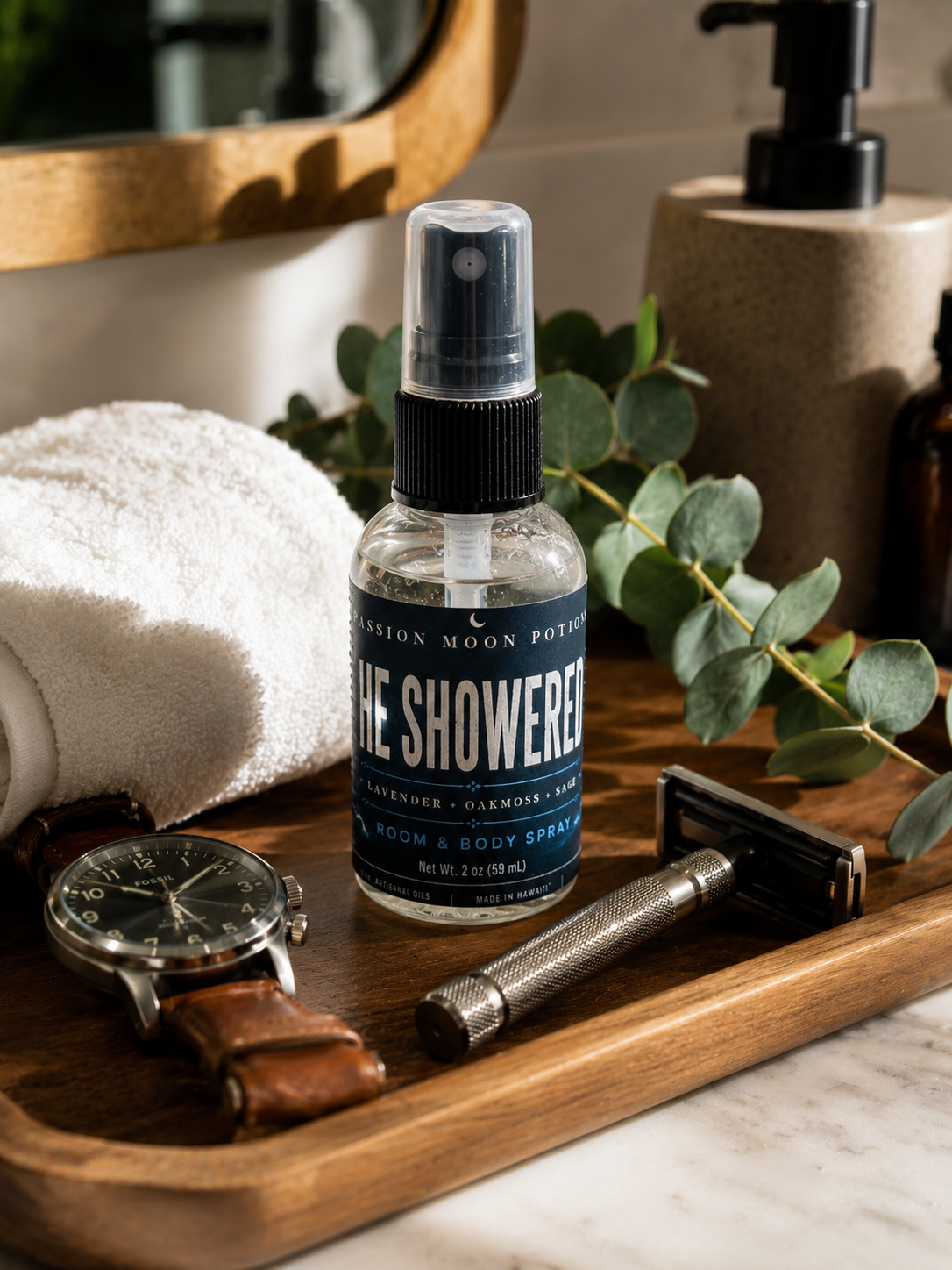 🌊 Men's Room & Body Spray