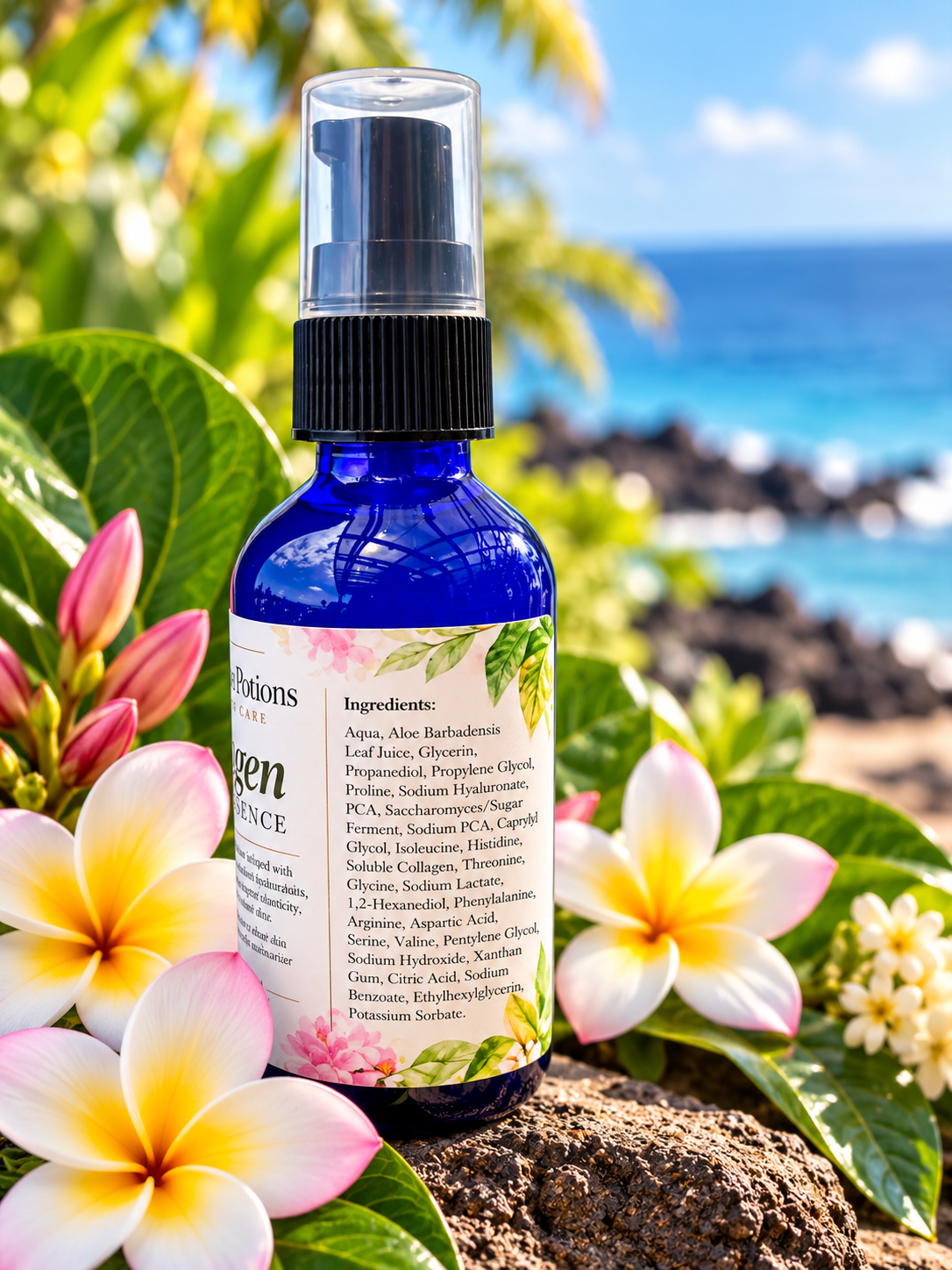 Collagen Facial Essence | Hydrating Facial Essence & Toner for Dry, Mature Skin