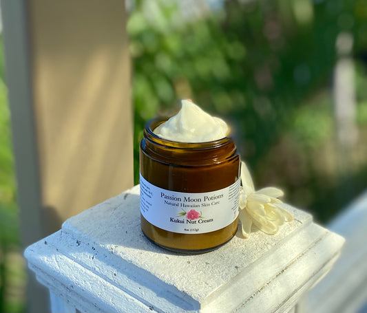 Kukui Nut Oil Moisturizing Face and Body Cream 🌿 Deep Hydration Inspired by Hawaiian Traditions