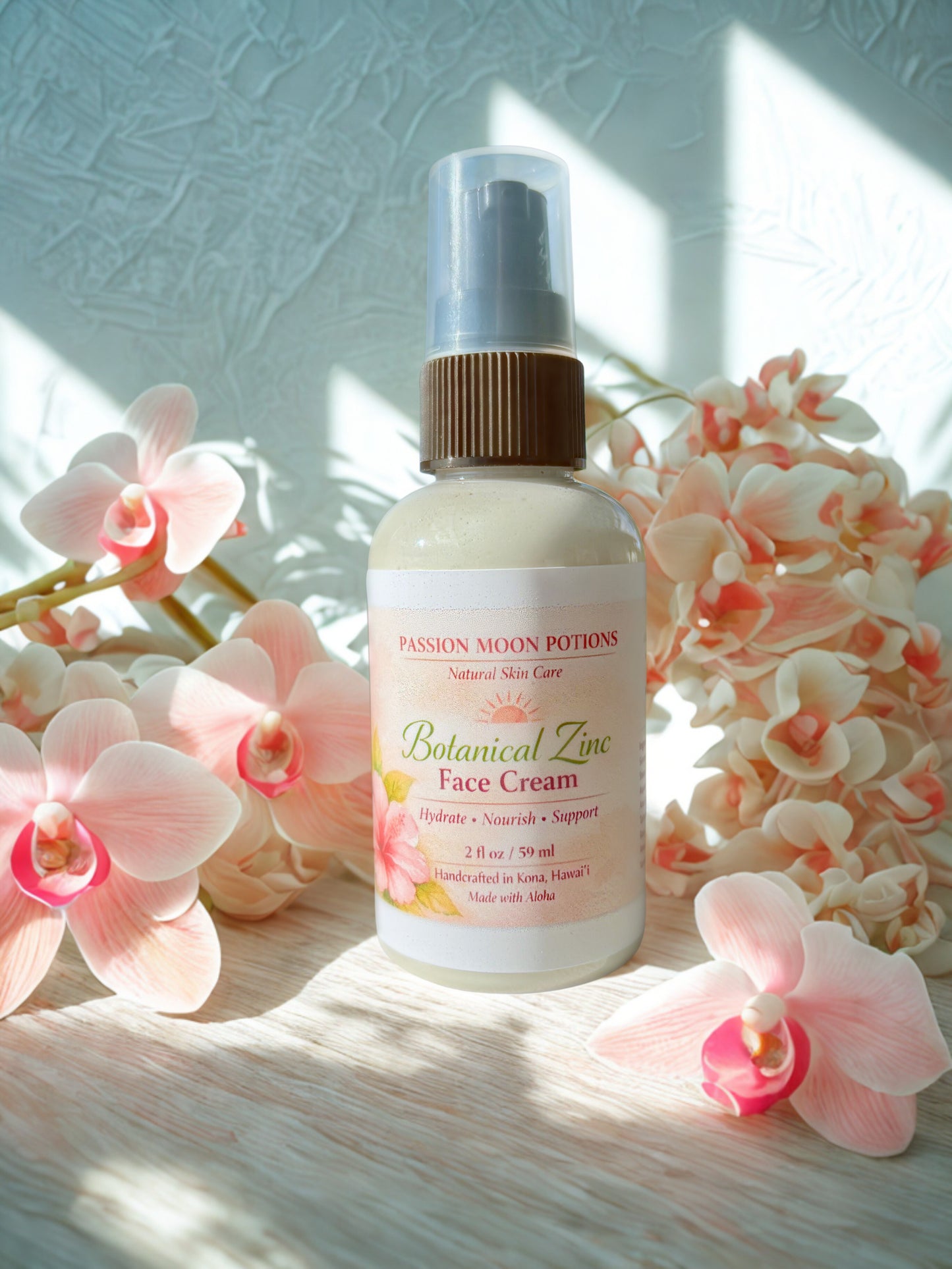 Botanical Zinc Face Cream — Hydrate + Nourish with Island Botanicals