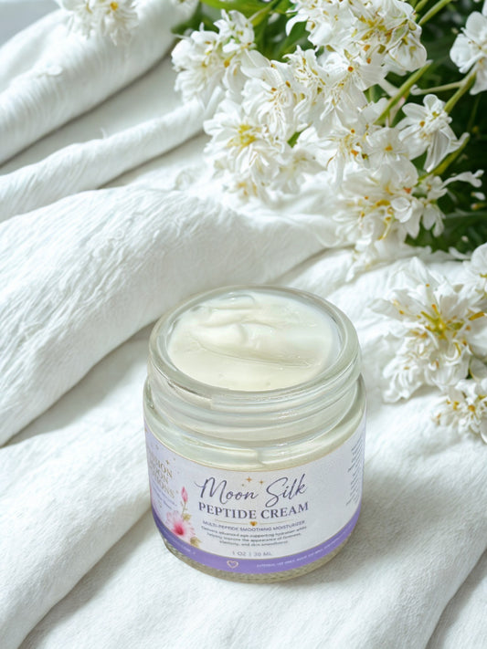Moon Silk Peptide Cream – Multi-Peptide Smoothing Moisturizer