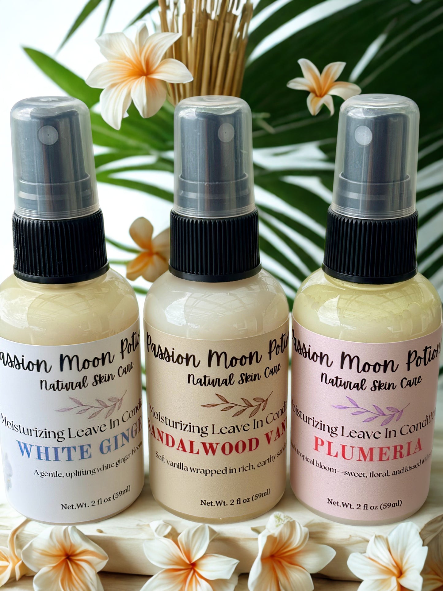 Moisturizing Leave-In Conditioner Spray – Detangler + Frizz Control for Dry Hair | Lightweight Hair Moisturizer