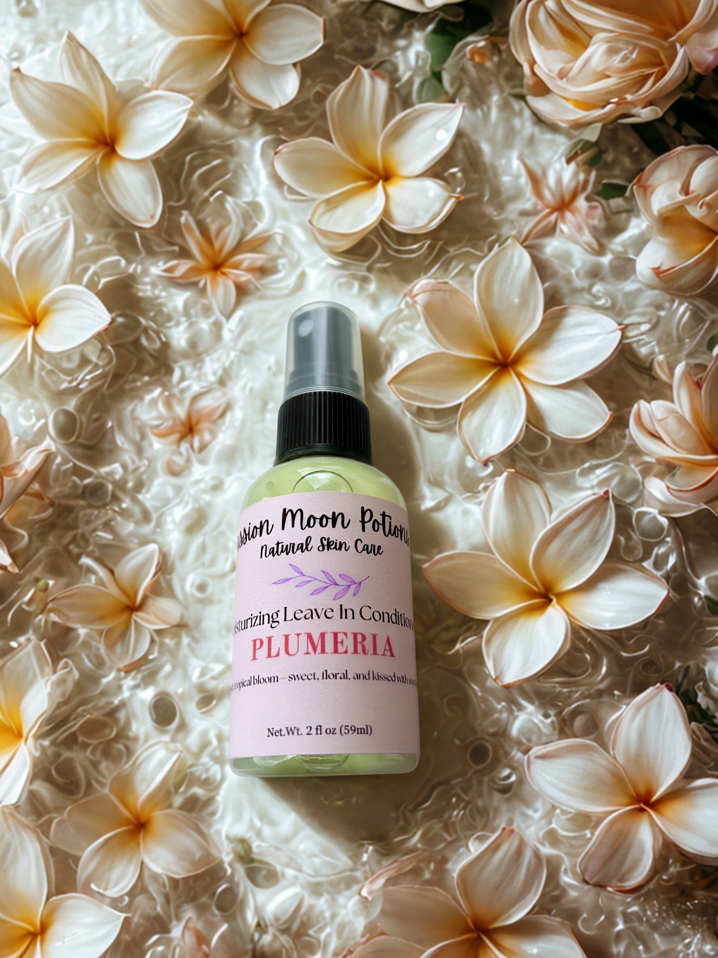 Moisturizing Leave-In Conditioner Spray – Detangler + Frizz Control for Dry Hair | Lightweight Hair Moisturizer
