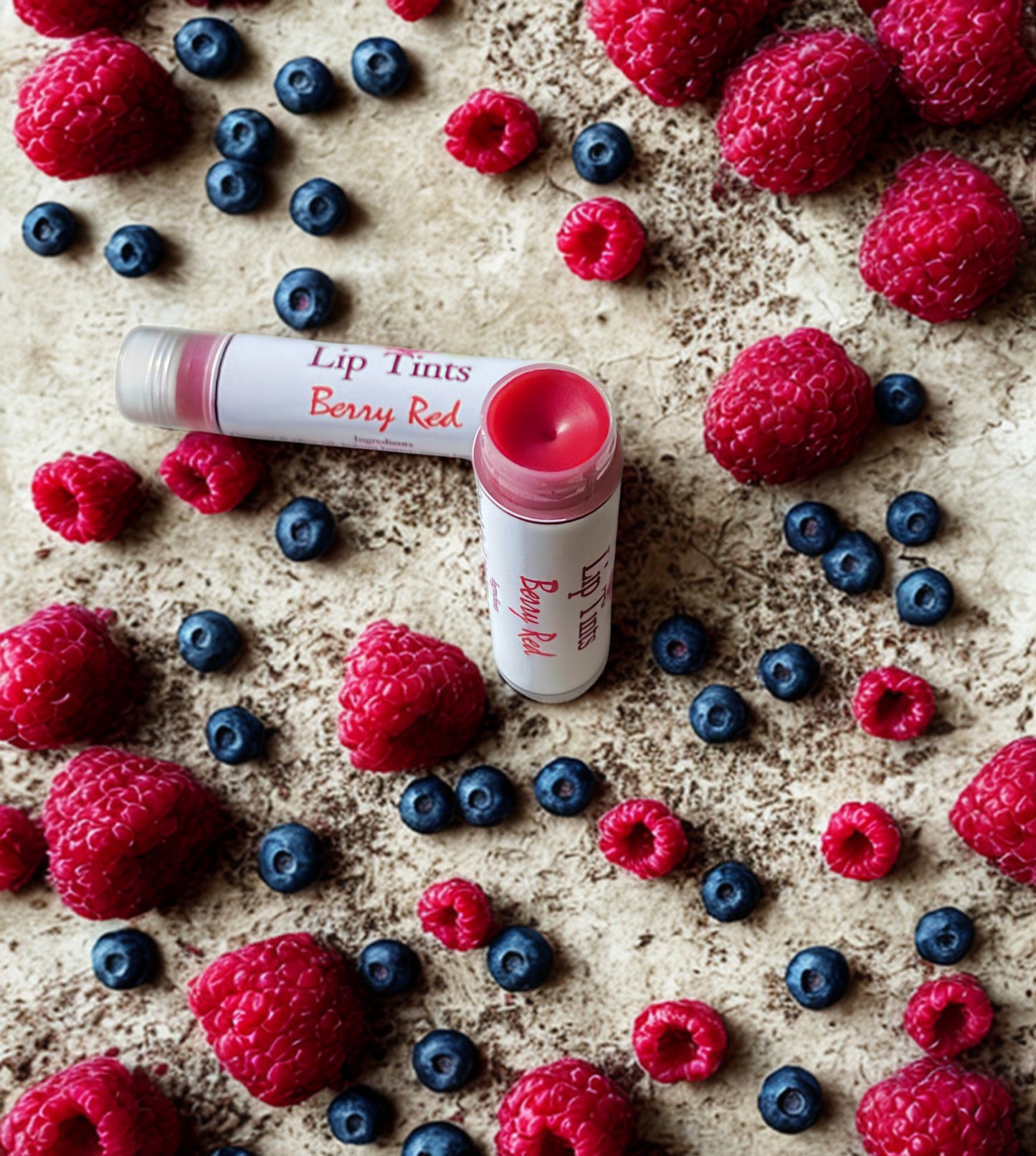 Berry Red Lip Tint 🍓 Embrace Natural Color and Nourishment