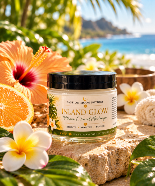 Island Glow Vitamin C Facial Moisturizer – Hydrating & Brightening Face Cream