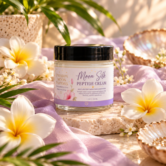 Moon Silk Peptide Cream – Multi-Peptide Smoothing Moisturizer