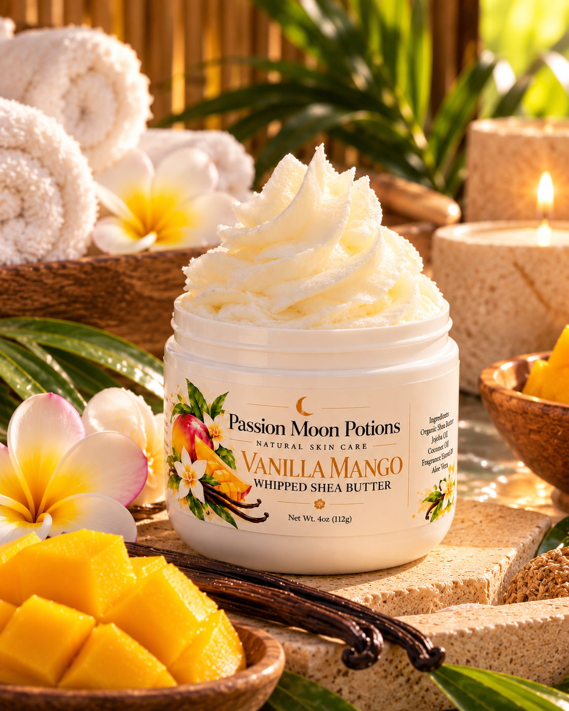 Whipped Shea Butter – Deep Hydration Moisturizer for Dry Skin | Natural Body Butter Made in Hawai‘i