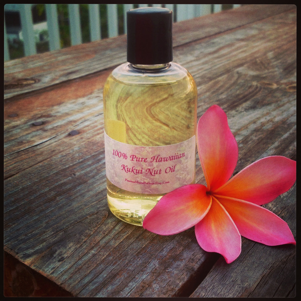 100% Pure Hawaiian Kukui Nut Oil - Passion Moon Potions