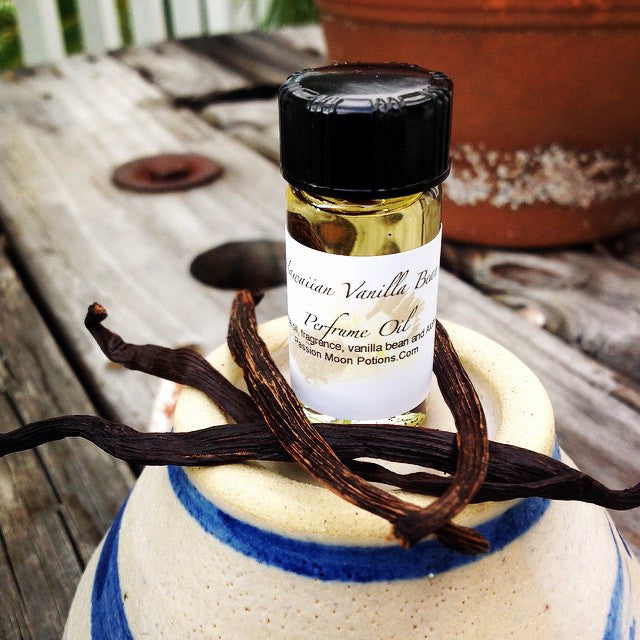 Hawaiian Vanilla Bean Perfume Oil - Passion Moon Potions