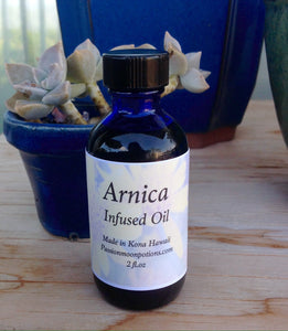 Arnica Infused Oil 2oz - Passion Moon Potions - 1