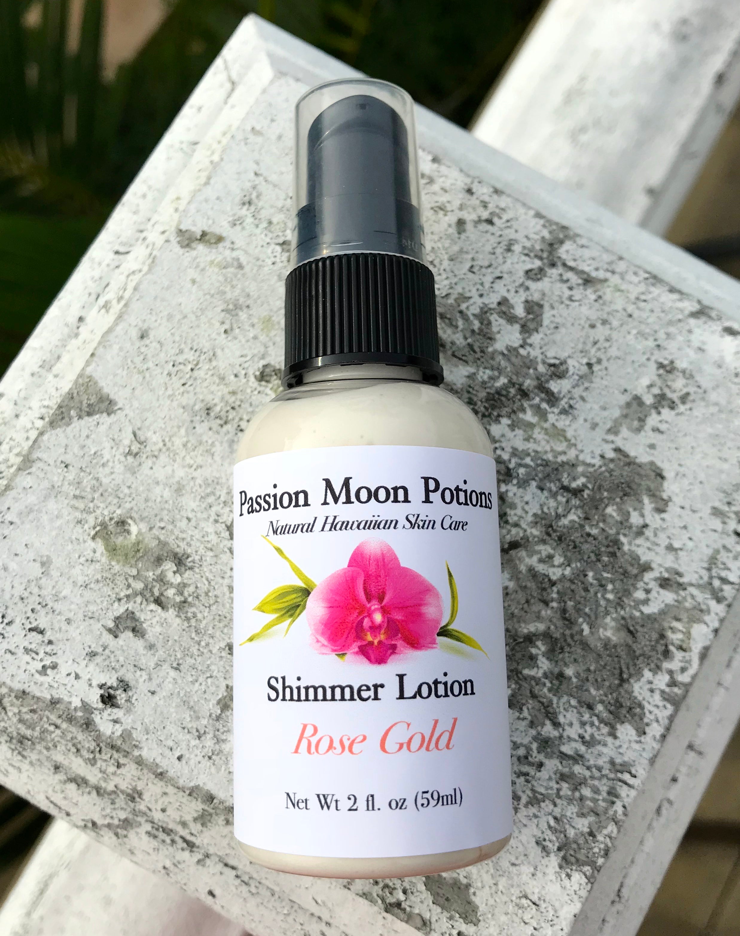 Rose Gold Shimmer Lotion